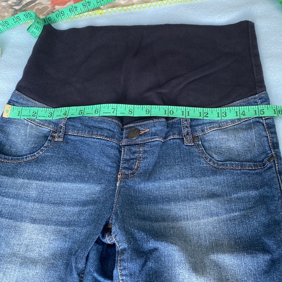 Thyme Maternity Cropped Jeans size S - Picture 13 of 15
